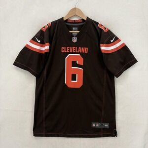 Cleveland Browns Football Jersey Boys XL Brown NFL Nike On Field Mayfield 6